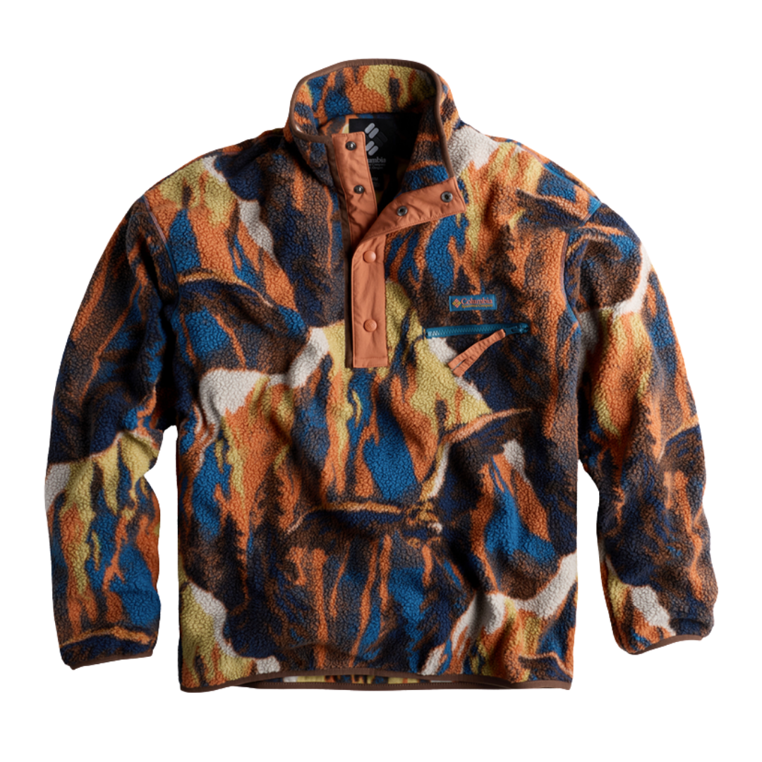 Fleece donna HELVETIA LI PRINTED
