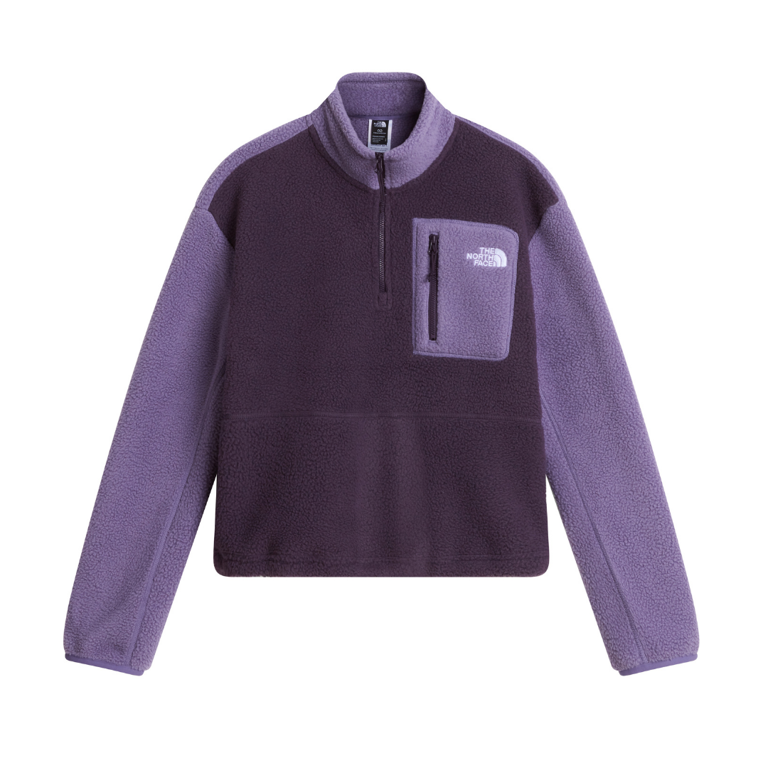 Fleece donna YUMIORI 1/4 ZIP