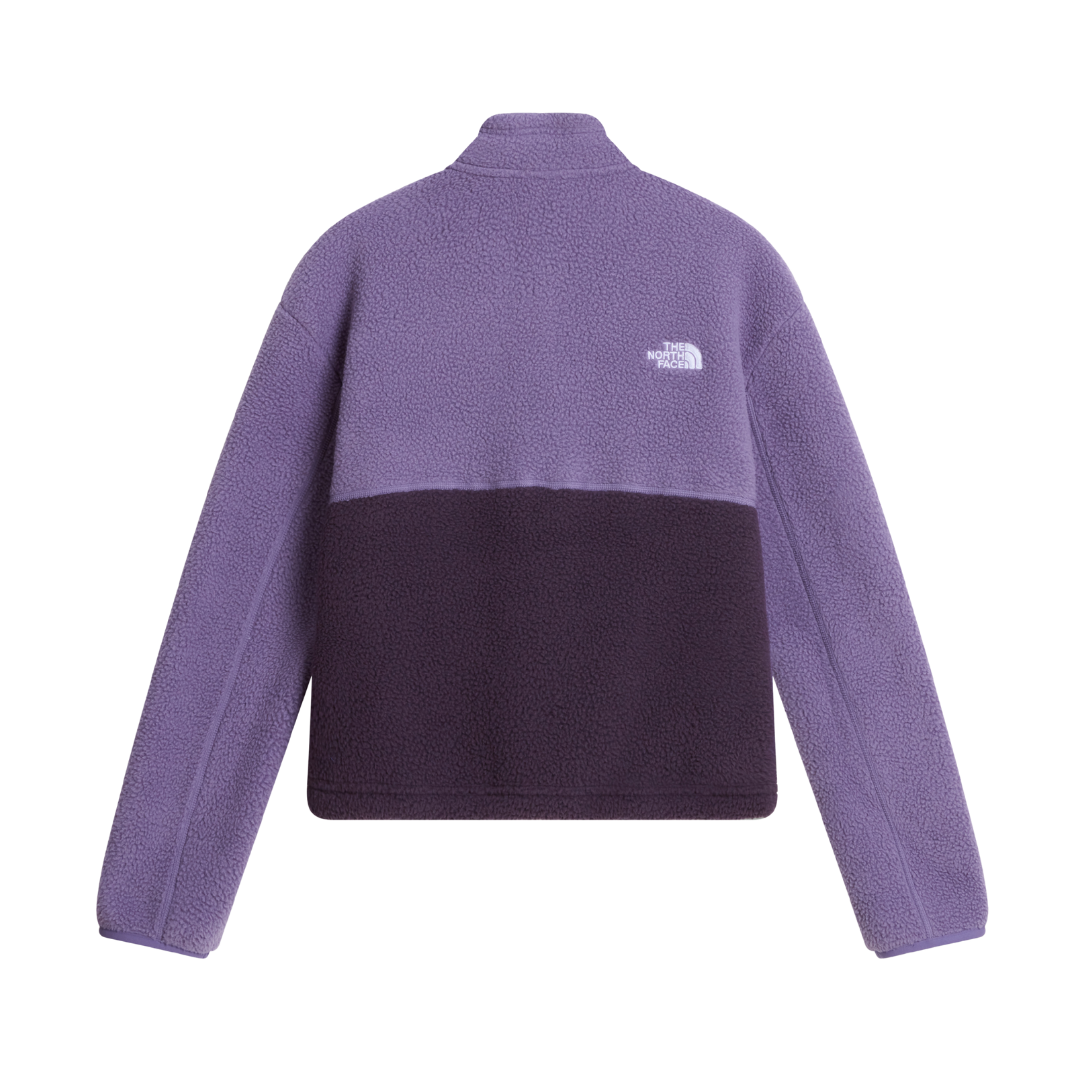 Fleece donna YUMIORI 1/4 ZIP