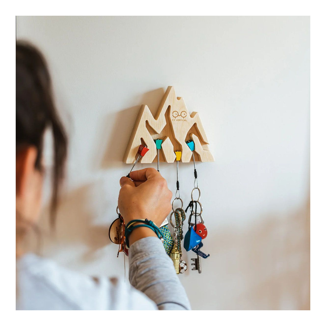 Y Y VERTICAL | Key Holder Mountain - Cherry - New product 2024
