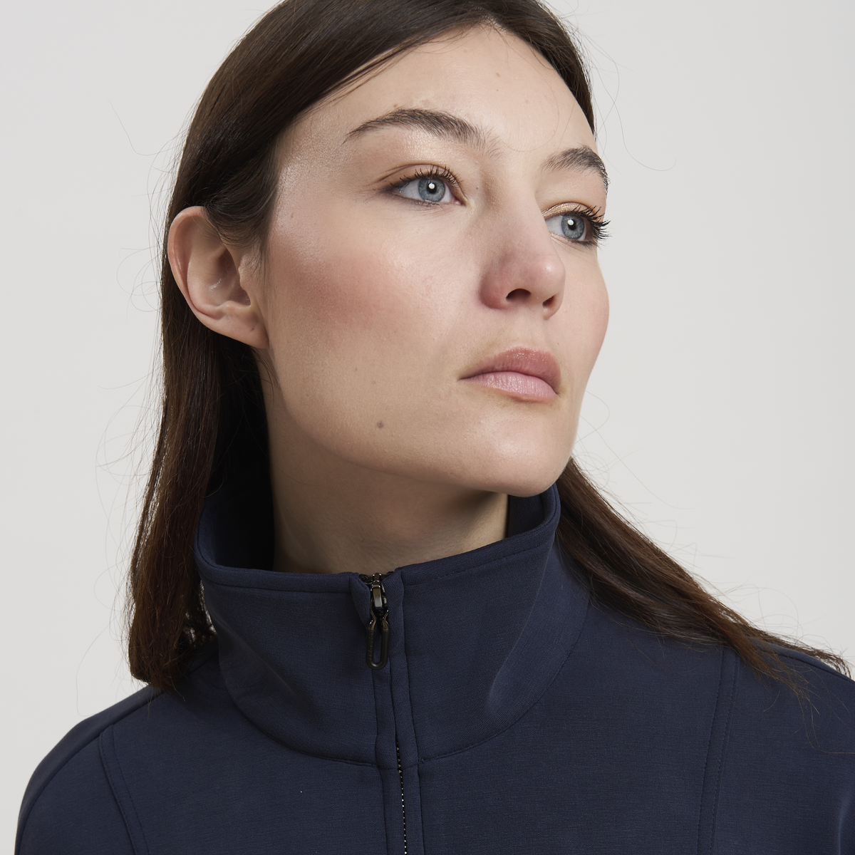 LA BETTA WOMAN FULL ZIP SWEATSHIRT