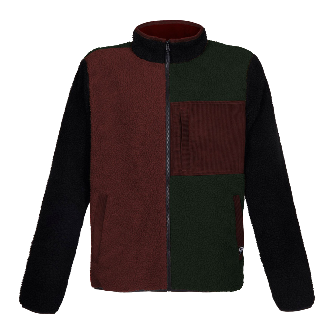 RE.TAKOTNA MOCK NECK FZ MAN FLEECE