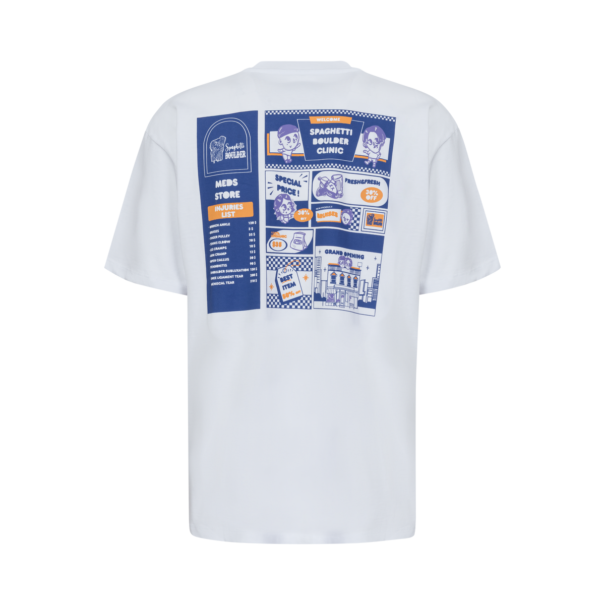 SPAGHETTI CLINIC SS MAN T-SHIRT