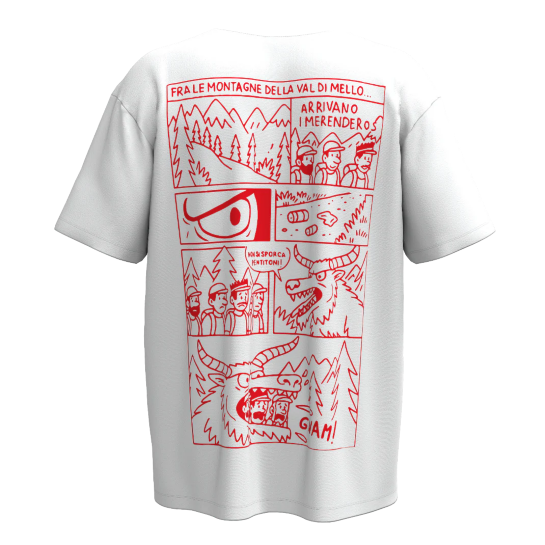 Spaghetti boulder T-shirt uomo GIGIAT SS