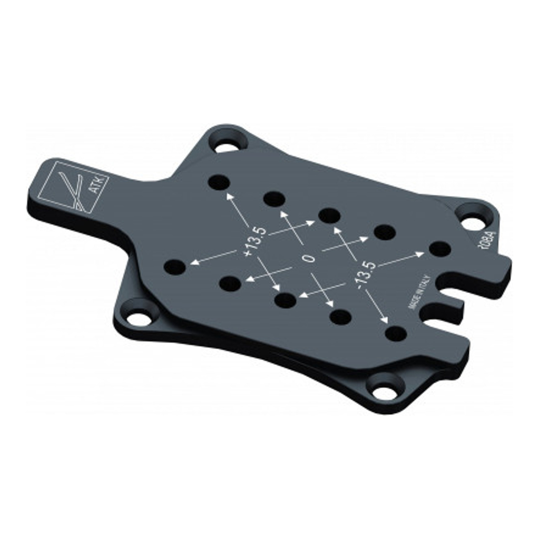 ATK R08A - XXL Toe Plate_Black - Size 27mm