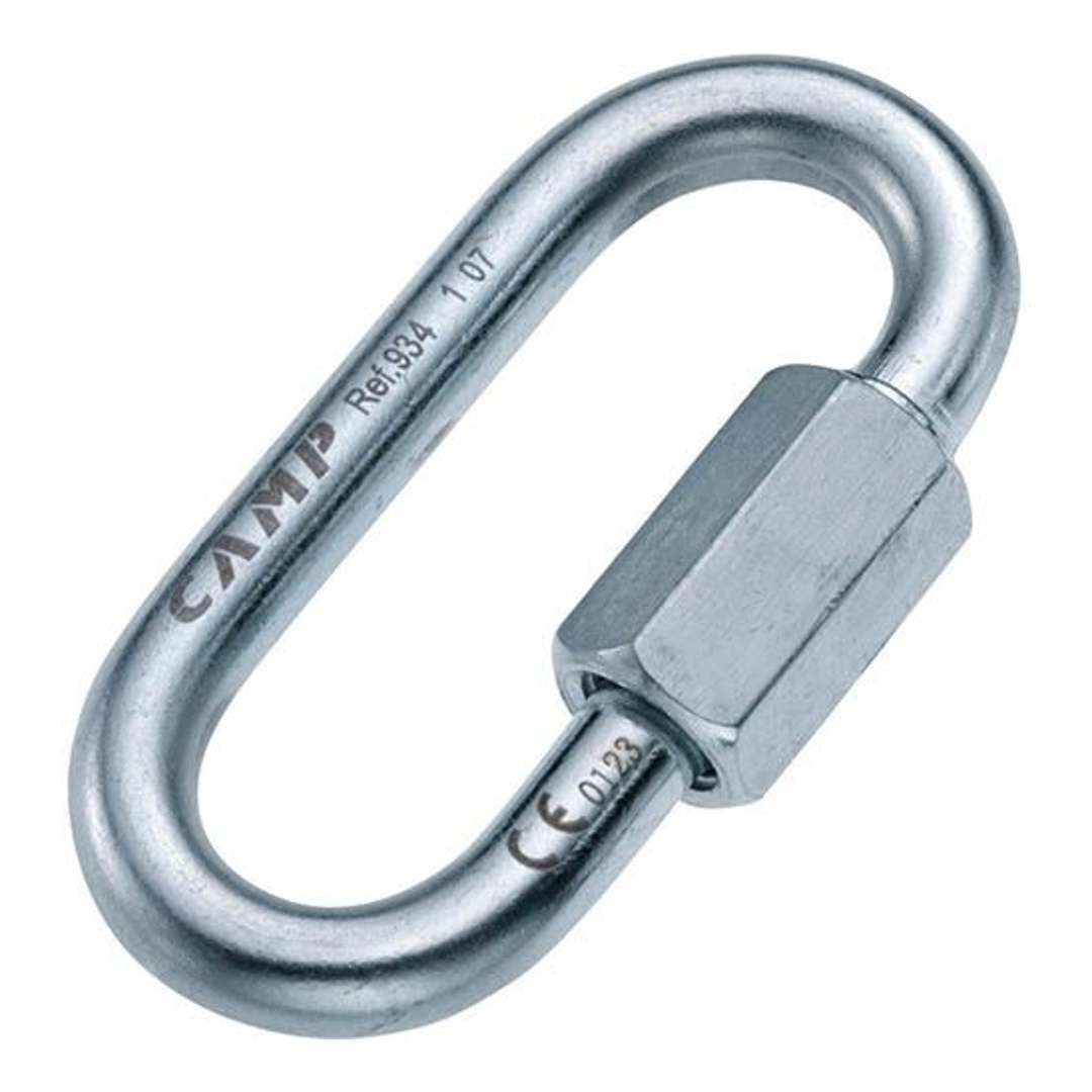 Moschettoni  CAMP Oval Quick Link Steel 8 Mm