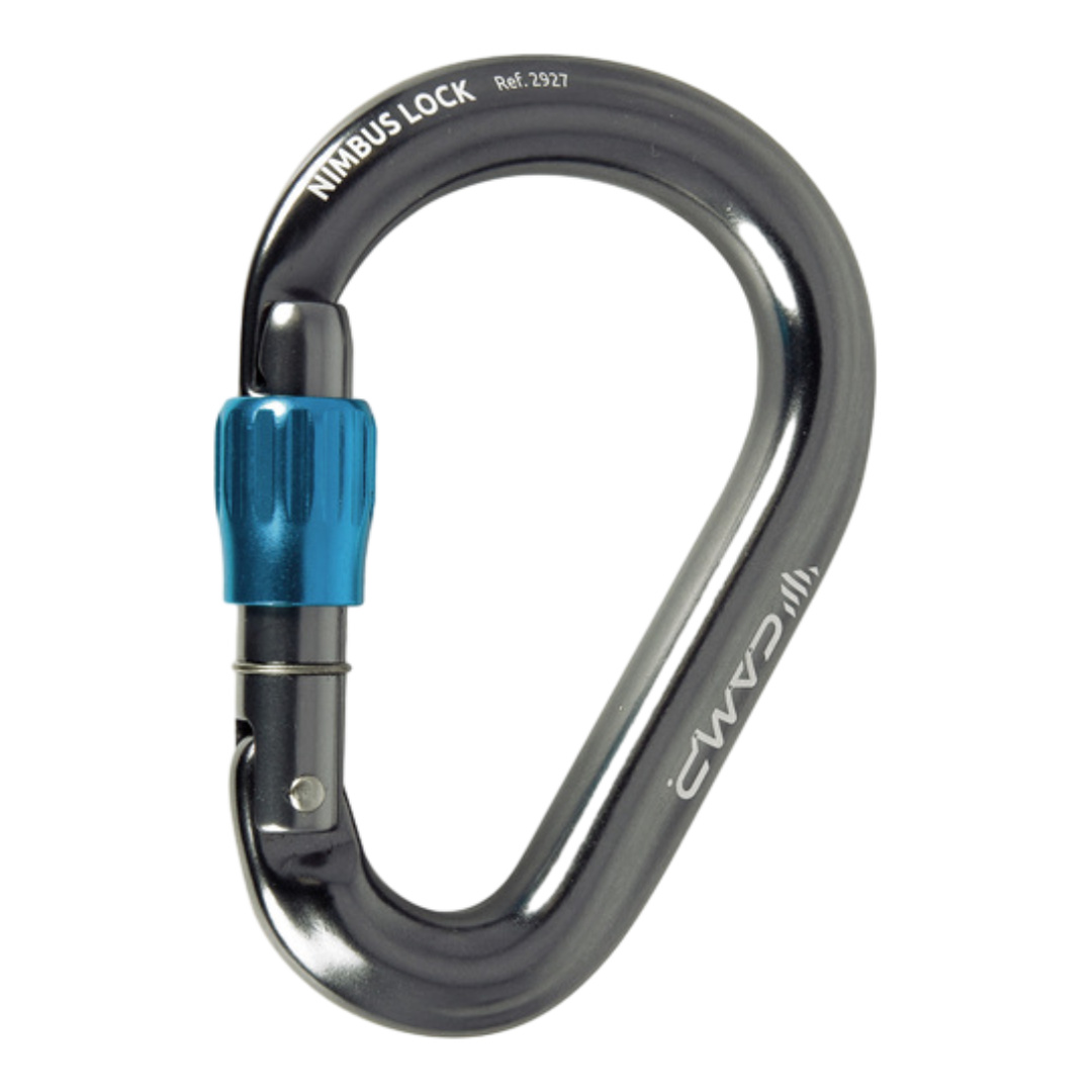 Moschettoni  CAMP Nimbus Lock - Canna Di Fucile / Blu