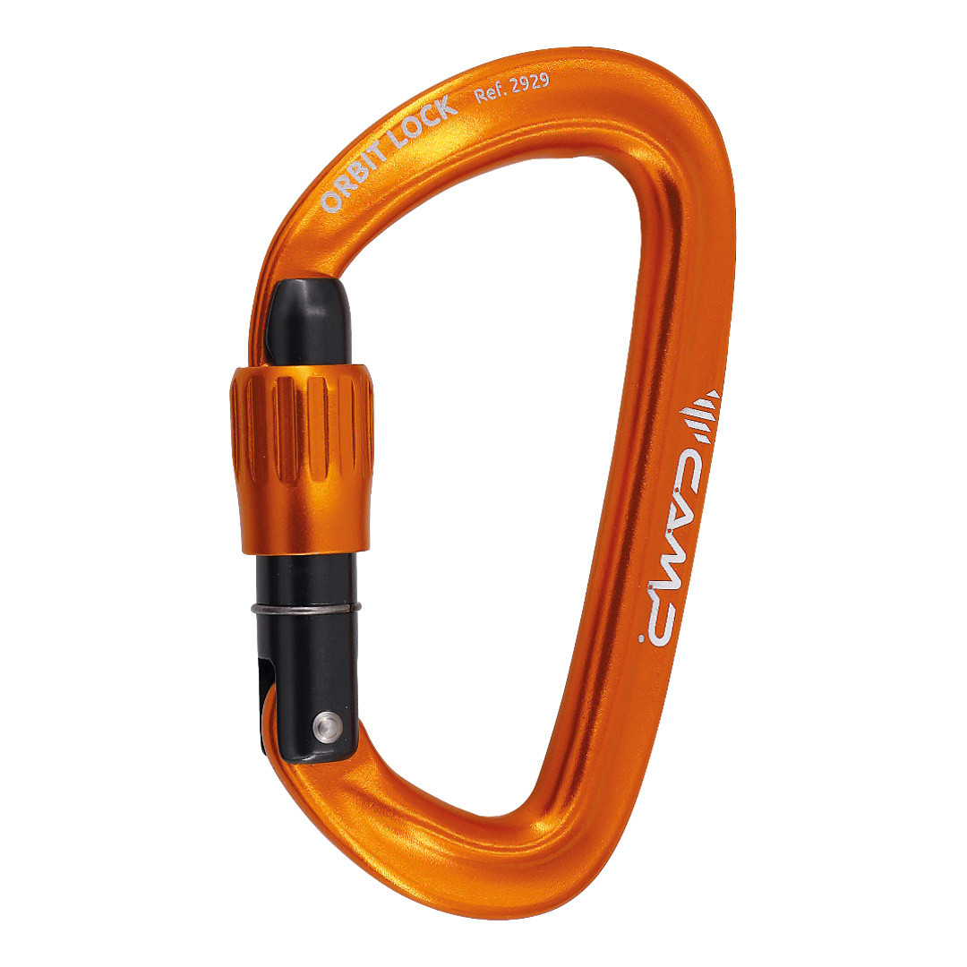 Moschettoni  CAMP Orbit Lock - Arancione