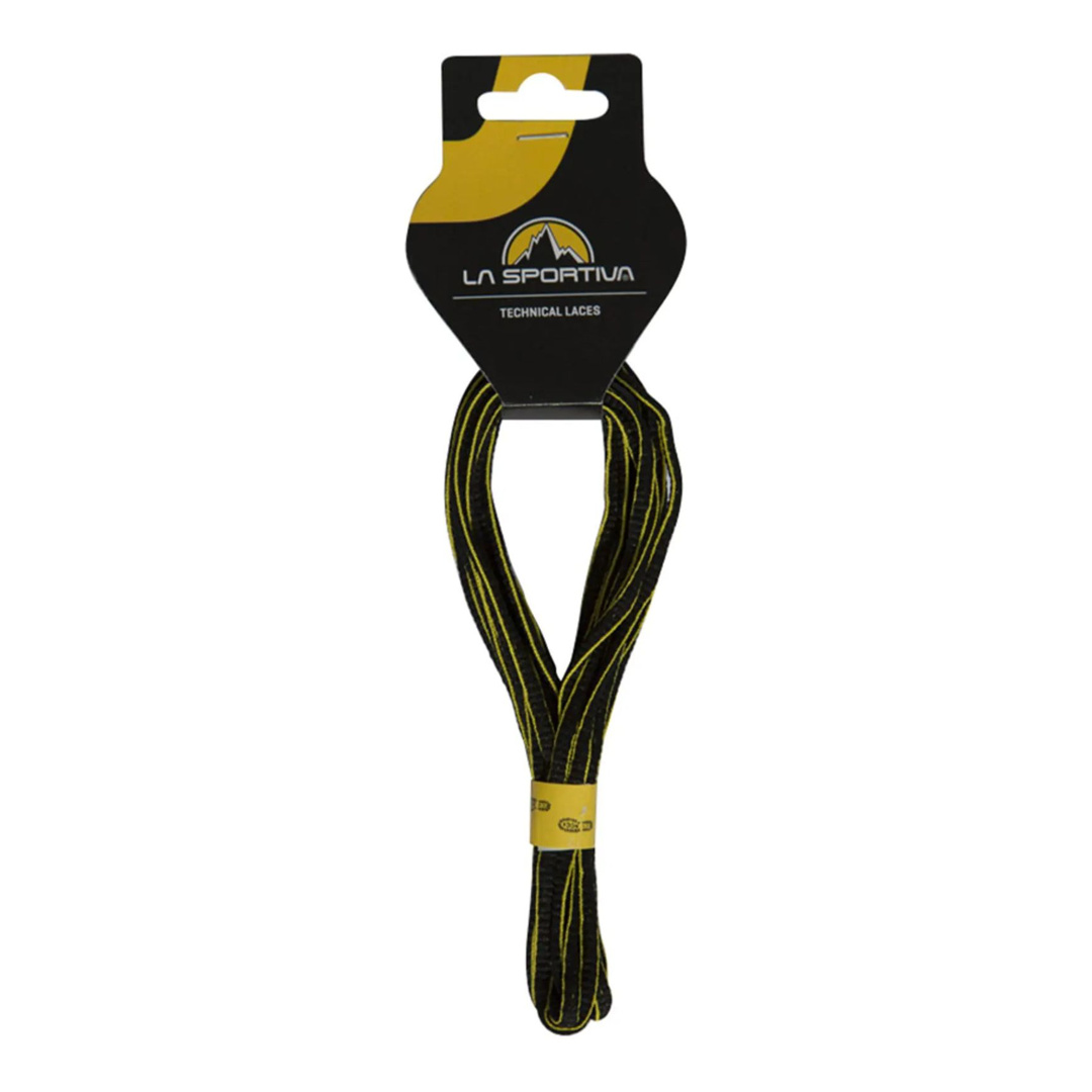 LA SPORTIVA Mountain Running Laces 132/52*_Black/Yellow_SING