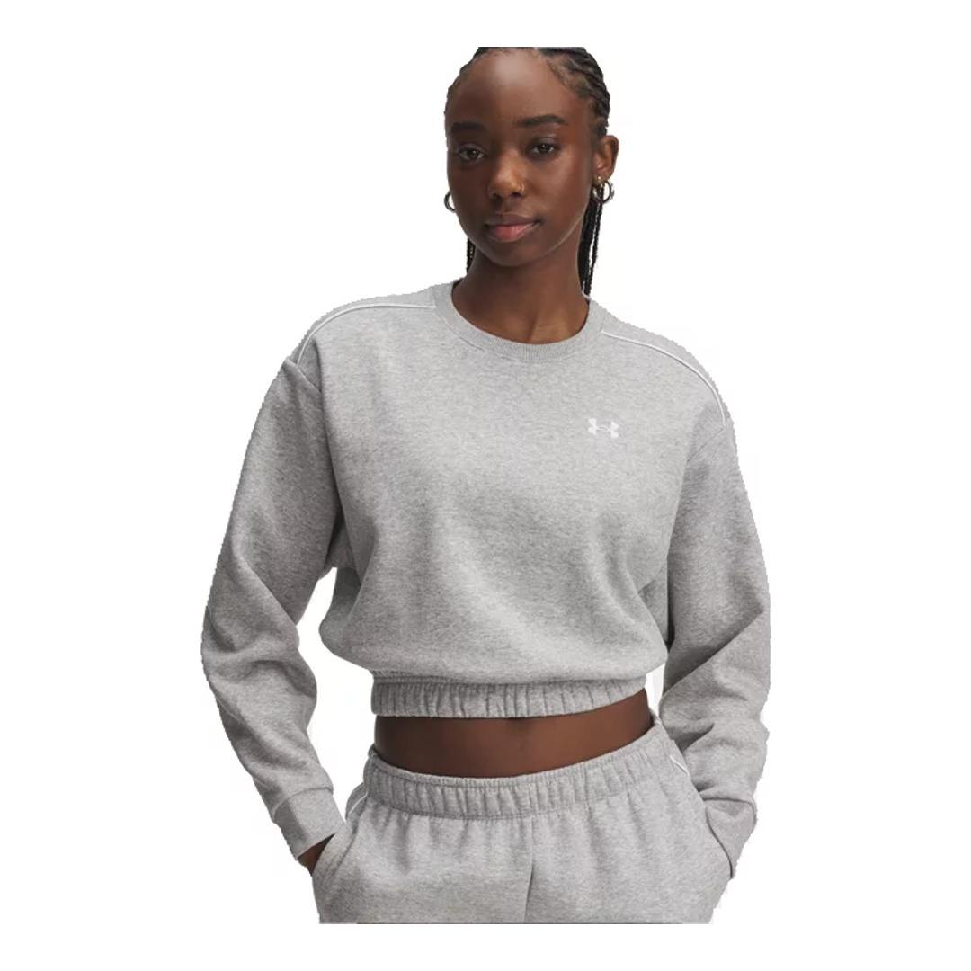UNDER ARMOUR UA RIVAL FLC SHIMMER HDY|Wmn