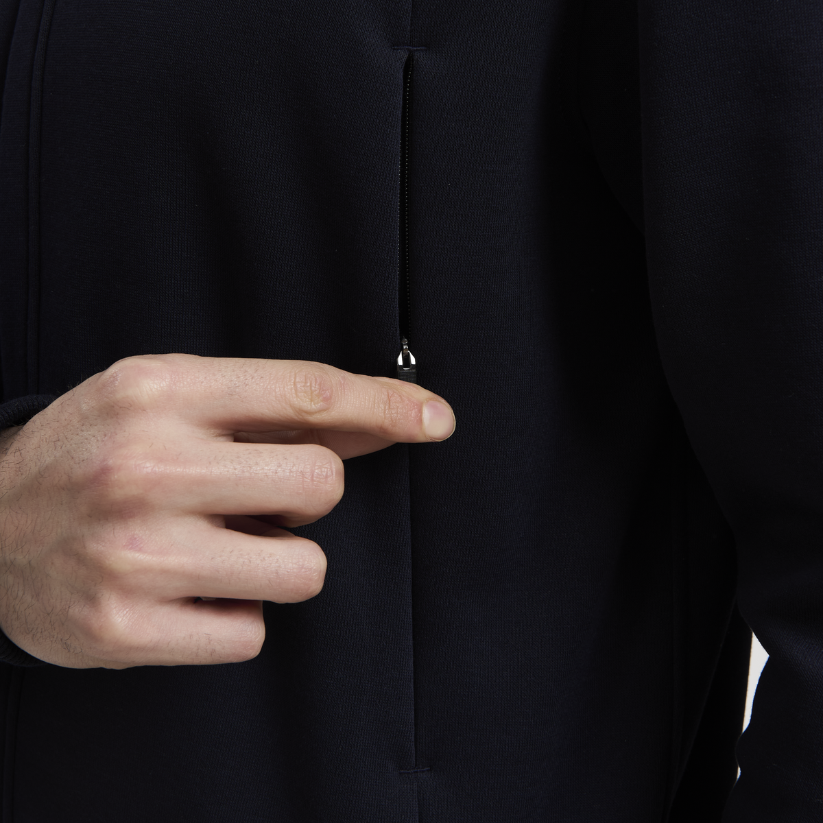 IL BELE' SUMMER MAN SWEATSHIRT HOODY FULL ZIP