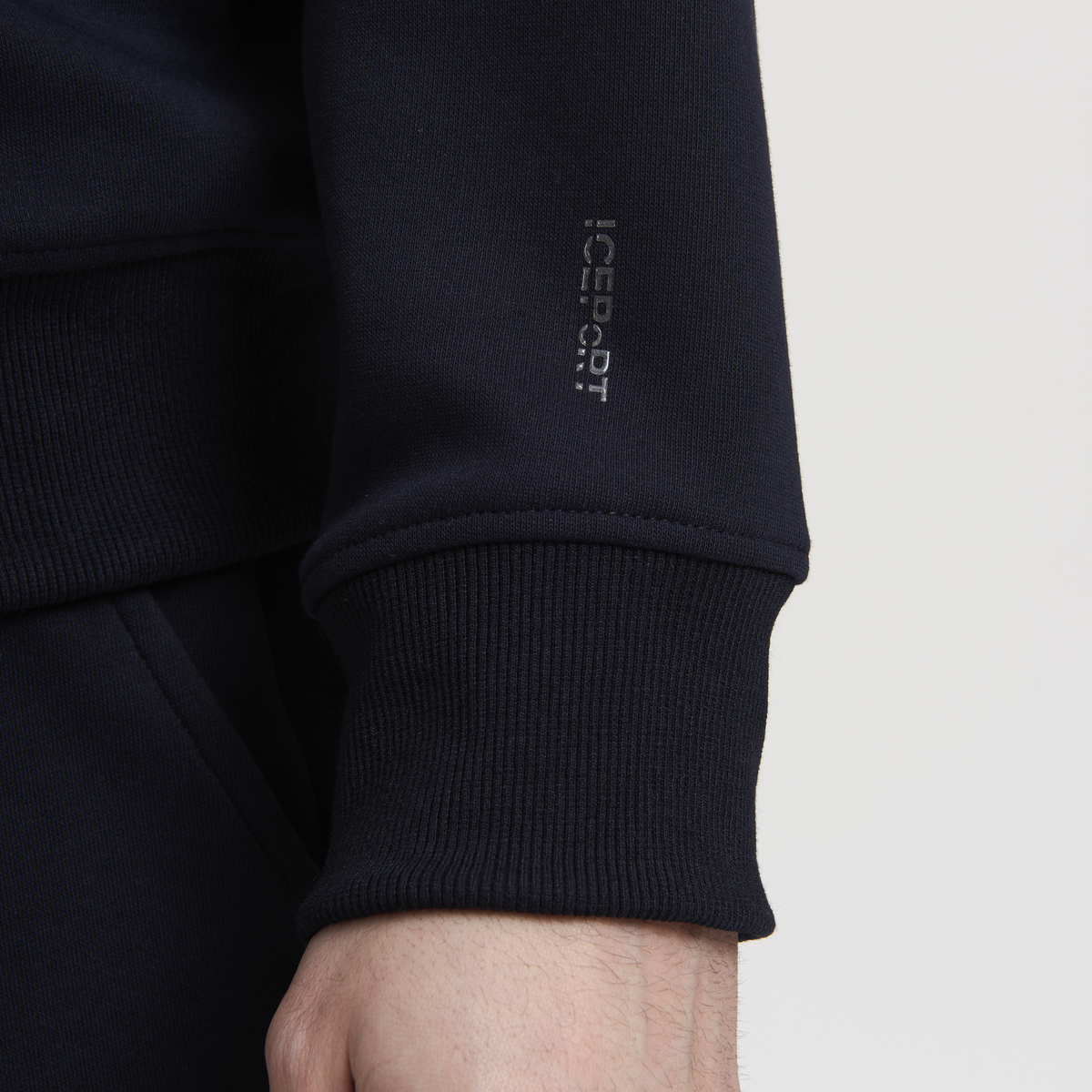 IL BELE' SUMMER MAN SWEATSHIRT HOODY FULL ZIP