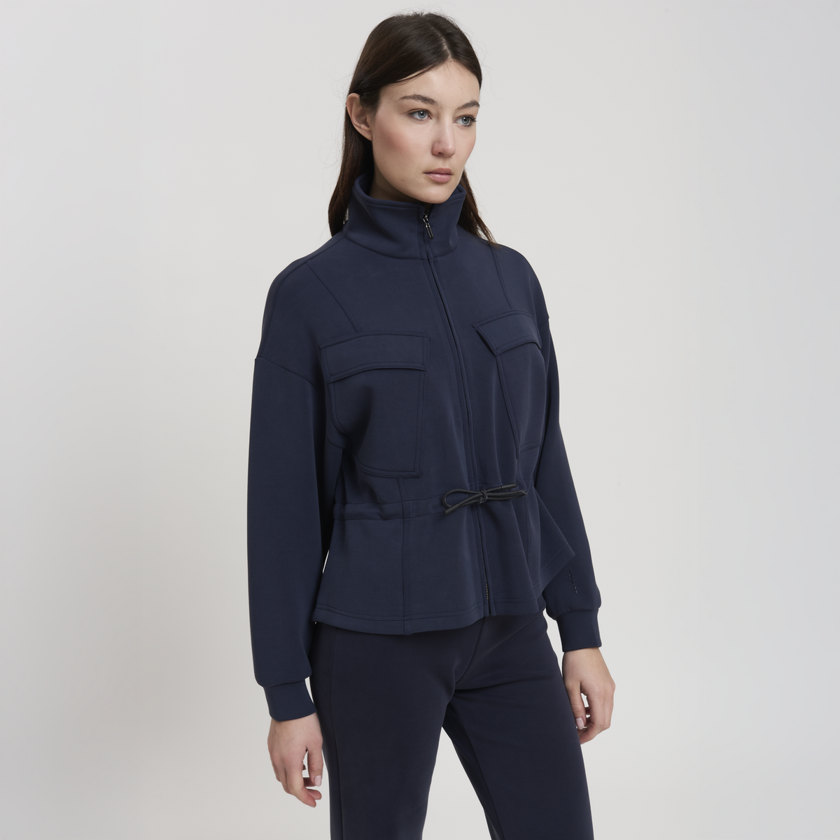LA BETTA WOMAN FULL ZIP SWEATSHIRT