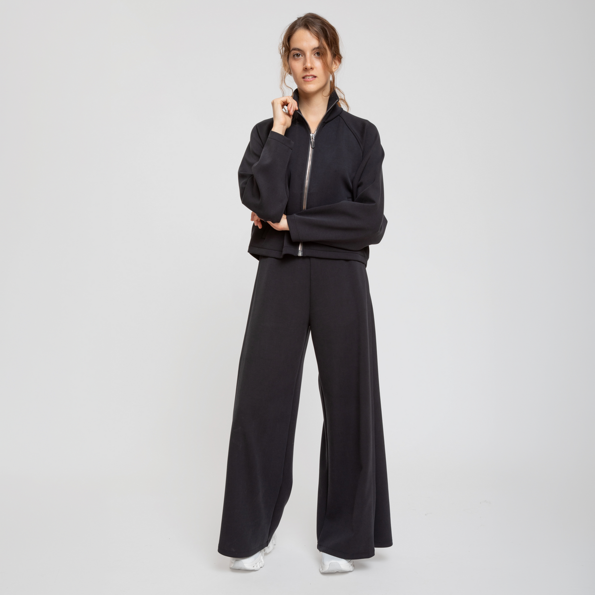 LA MICHY WOMAN FULL ZIP