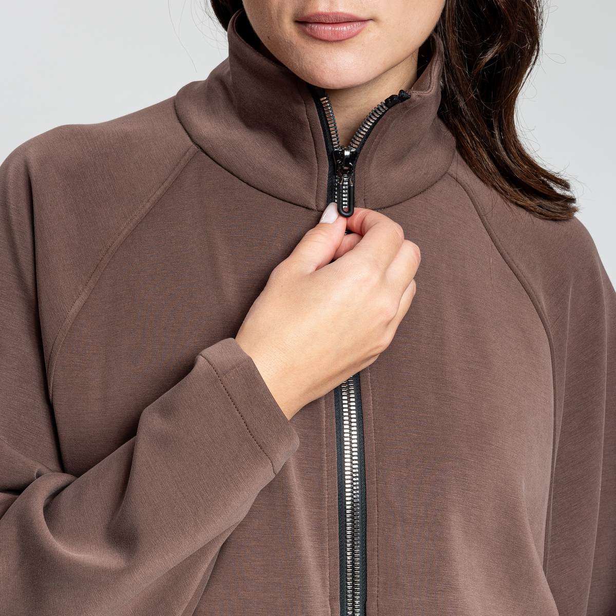 LA MICHY WOMAN FULL ZIP