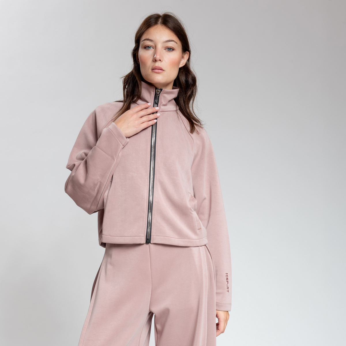 LA MICHY WOMAN FULL ZIP