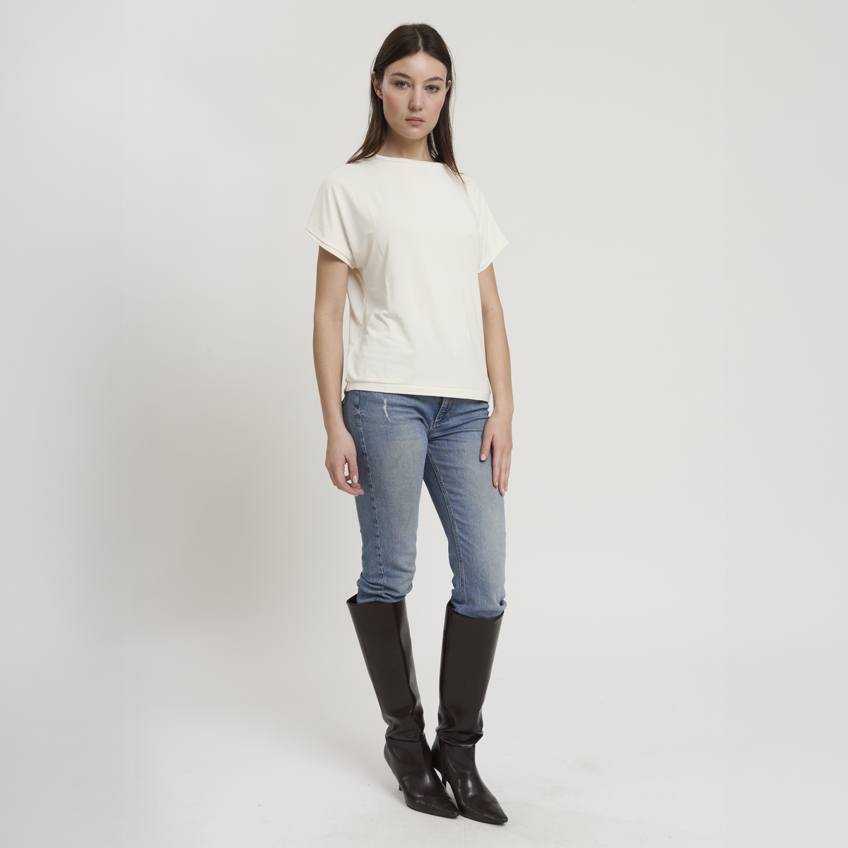 LA NILDE WOMAN T-SHIRT SHORT SLEEVE