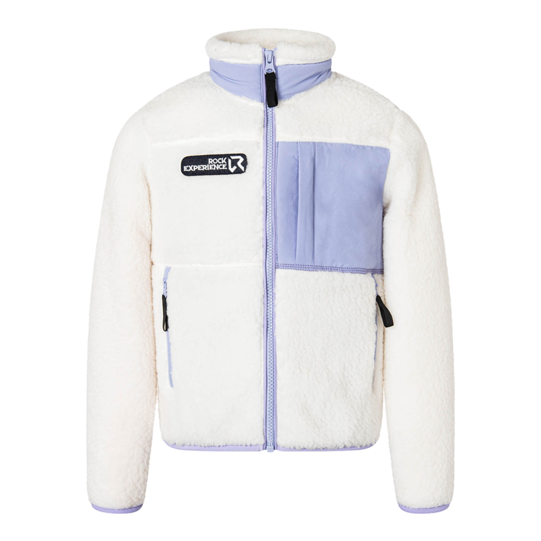 Rock Experience Beaver Mock Neck FZ pile bambino
