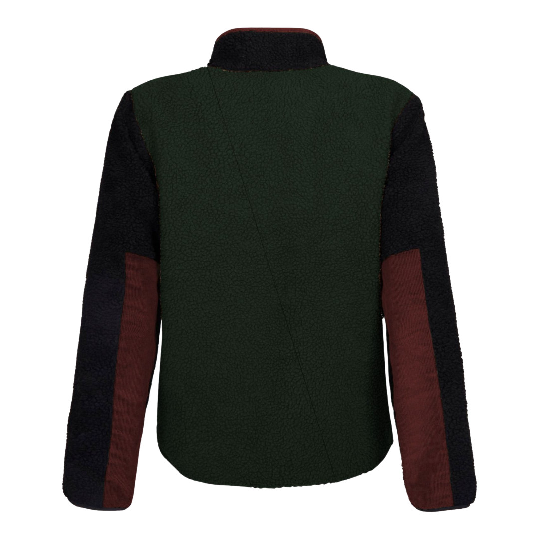 RE.TAKOTNA MOCK NECK FZ MAN FLEECE