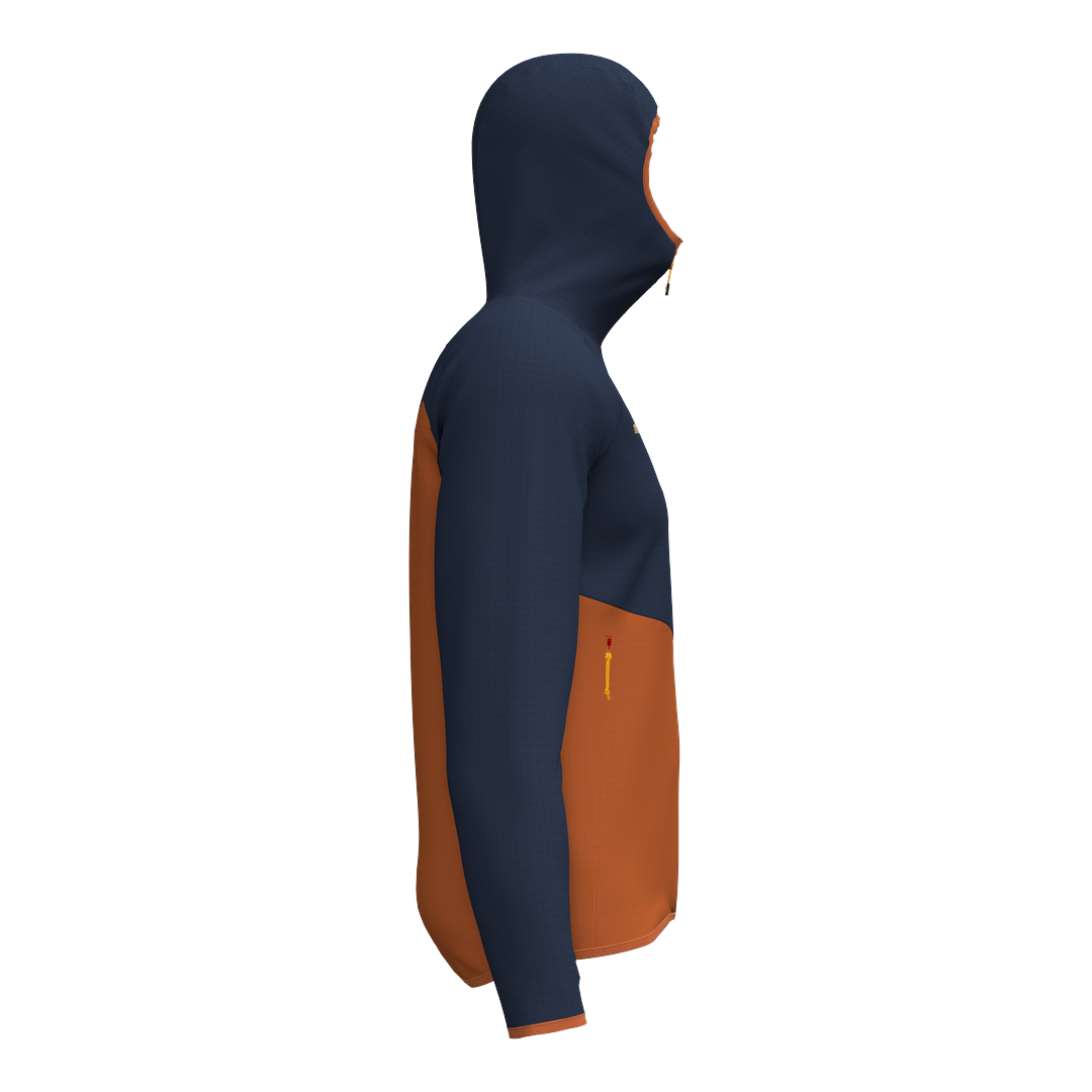 RE.ALBATROSS HOODIE FZ MAN FLEECE