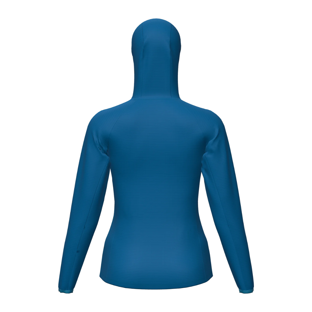 Fleece tecnico con cappuccio donna ARROWS 2.0
