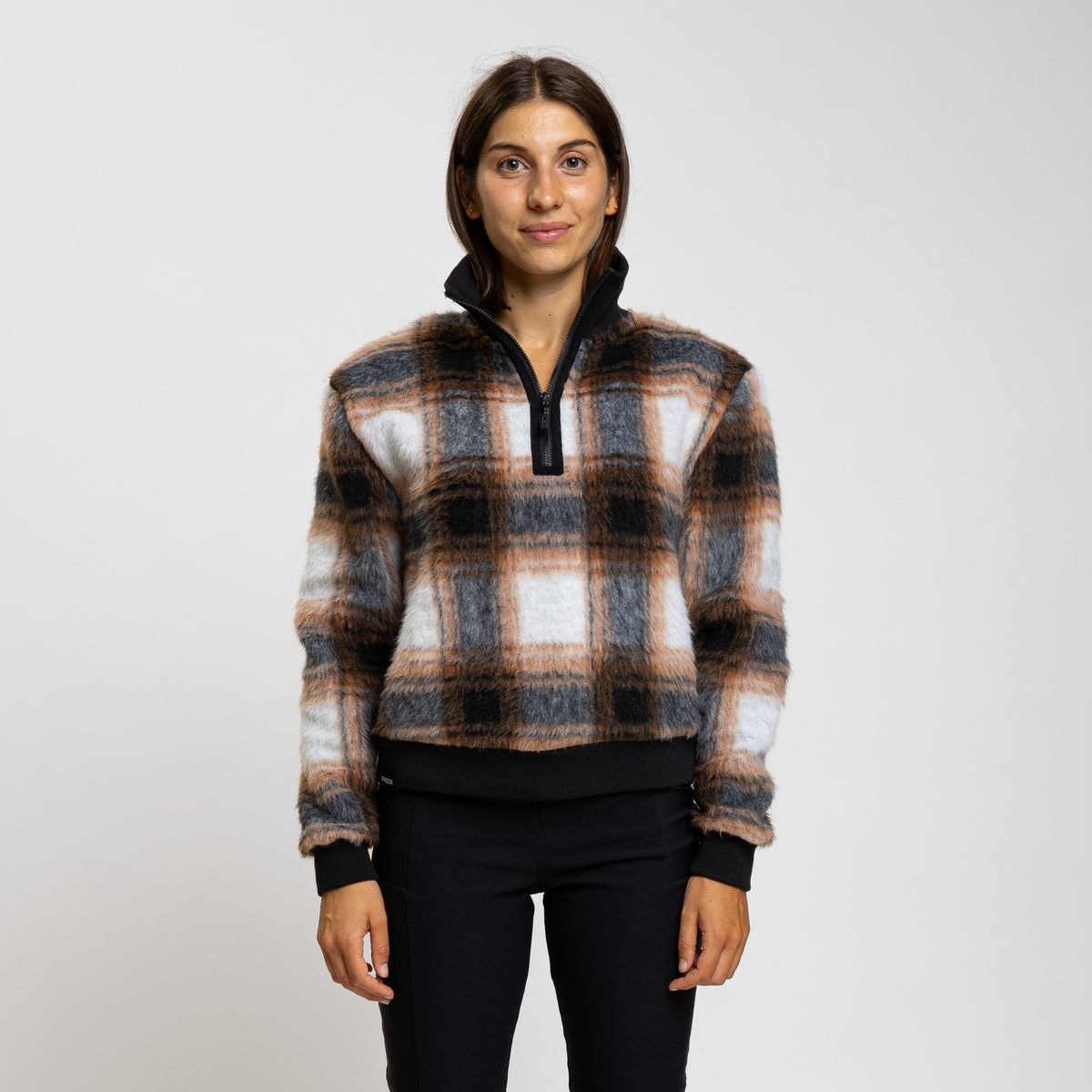 Fleece tecnico donna BLOOM MOCK NECK