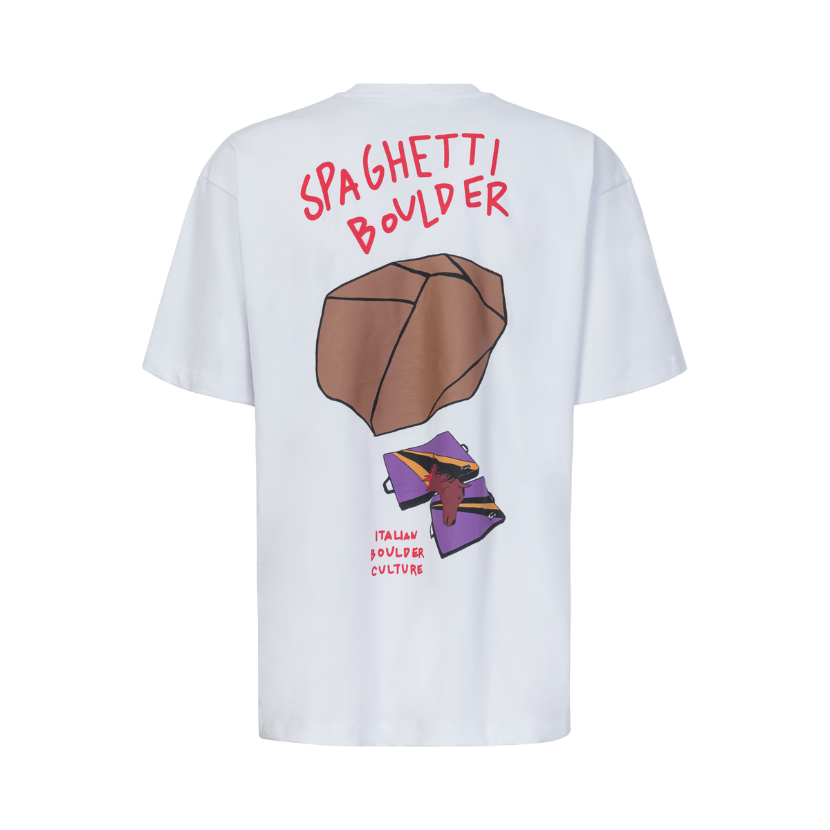 Spaghetti boulder T-shirt uomo SPAGHFATHER SS