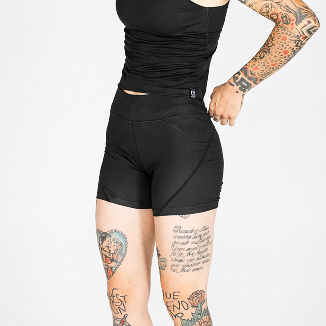 Spaghetti boulder Leggings corti donna TAGLIOLINI 2.0