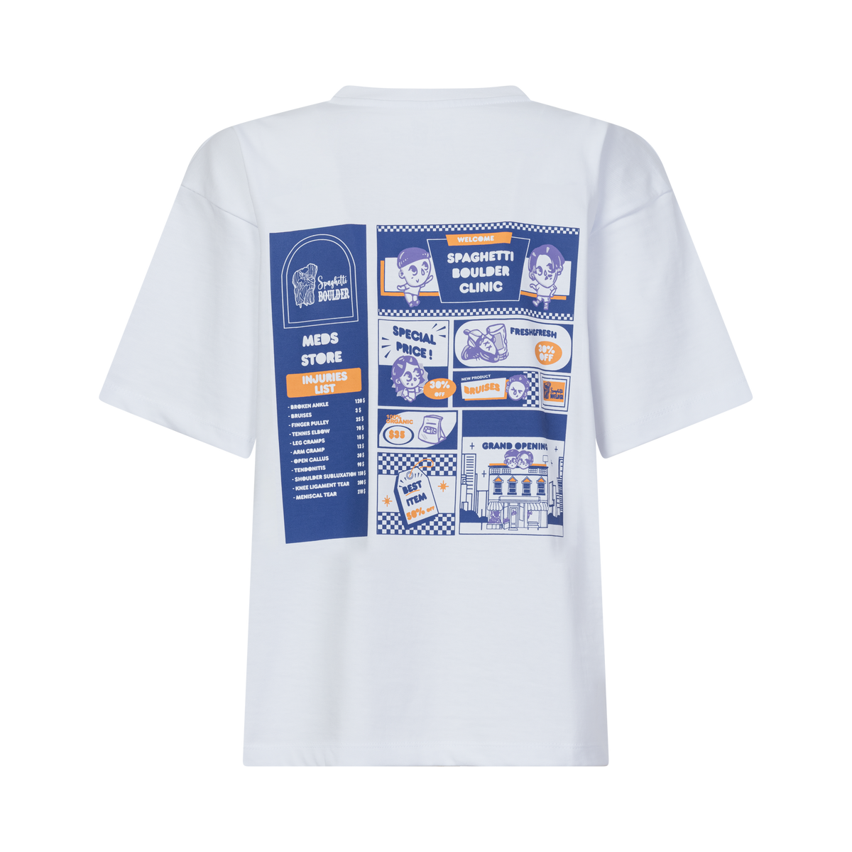 Spaghetti boulder T-shirt donna CLINIC SS